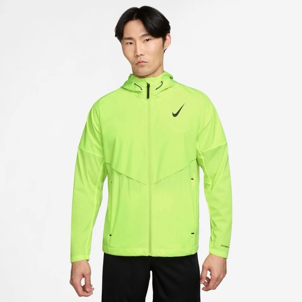 Nike Men's Sz XL AeroSwift StormFIT Aerogami Jacket Volt FZ9039702 Waterproof